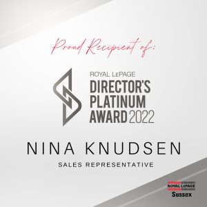 Nina Knudsen Directors Platinum Award 2022